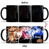 Thermochromic 350ml Color Changing Naruto Ceramic Mug Milk Coffee Tea Cup Different Designs Mug