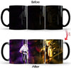 Thermochromic 350ml Color Changing Naruto Ceramic Mug Milk Coffee Tea Cup Different Designs Mug