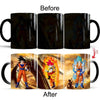 Dragon Ball Z and Super Color Changing Mugs Different Designs Coffee Tea Milk Ceramic 350ml Cups