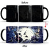 Thermochromic 350ml Color Changing Naruto Ceramic Mug Milk Coffee Tea Cup Different Designs Mug