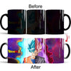 Dragon Ball Z and Super Color Changing Mugs Different Designs Coffee Tea Milk Ceramic 350ml Cups