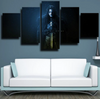 Game of Thrones Jon Snow Sword 5 Pieces Canvas Painting Home Decor Living Room 5 Panel Canvas