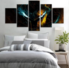 Solo Leveling Manga Canvas Artwork Painting Home Decor Canvas Art Wall Picture Living Room