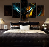 Solo Leveling Manga Canvas Artwork Painting Home Decor Canvas Art Wall Picture Living Room