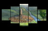 The Ancient Capital Kingdom 5 Pieces Canvas Wall Art Decor Home Living Room 5 Panel Ancient Capital Canvas