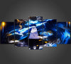 Sung Jin-Woo and Igris Wall Art Home Living Room Decor 5 Pieces Canvas