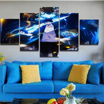 Sung Jin-Woo and Igris Wall Art Home Living Room Decor 5 Pieces Canvas