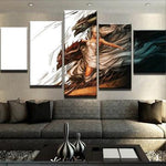 Game of Thrones Mother of Dragons 5 Piece Canvas Wall Art Home Decor 5 Panel Canvas