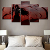 Ichigo Getsuga Tenshou Form Canvas 5 Pieces Wall Art Poster Living Room Custom Printed 5 Panel Canvas Home Decor