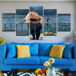 Awesome Nais S Model Business Women 5 Piece Canvas Home Wall Art Millionaire 5 Panel Canvas