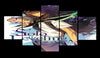 Solo Level Sung Jin-Woo 5 Pieces Wall Art Home Room Decor Canvas Art Home Decor Living Room 5 Panel Canvas