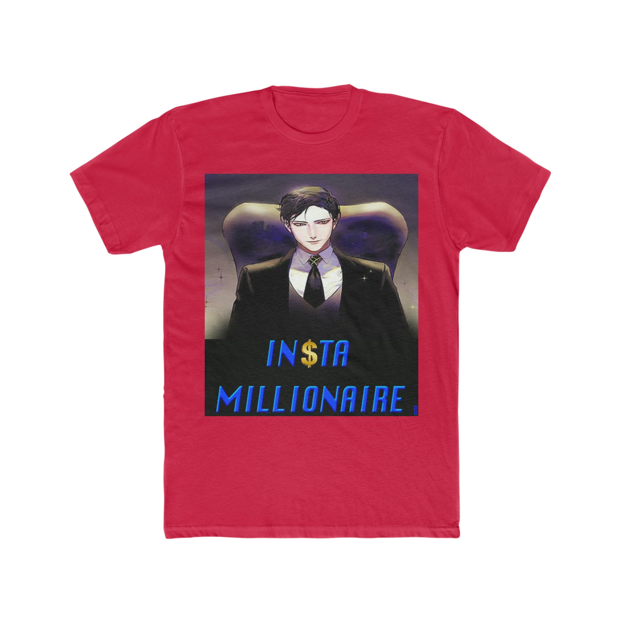 Insta Millionaire Black Suit T-Shirt #5
