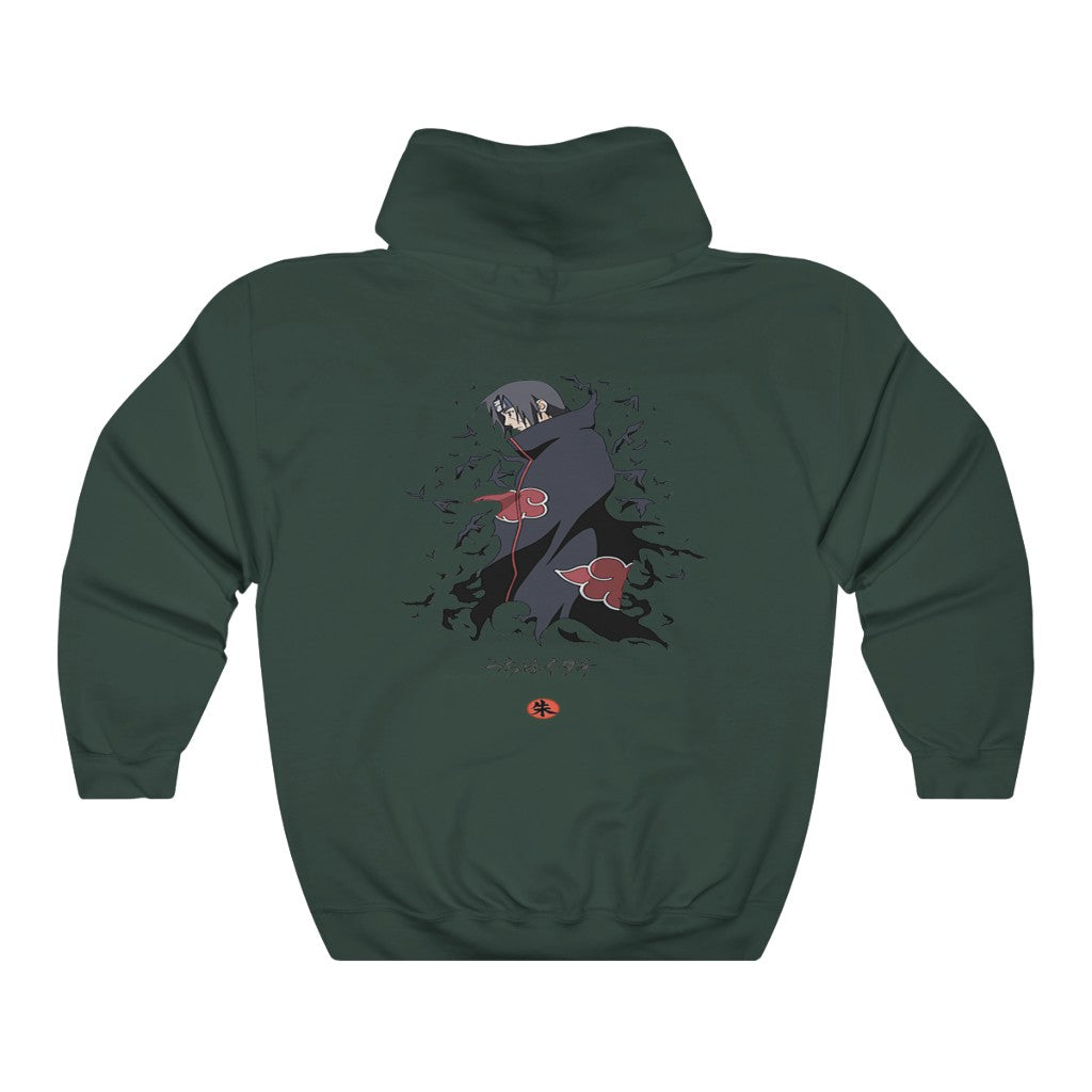 Naruto Itachi Men's Crows Hoodie