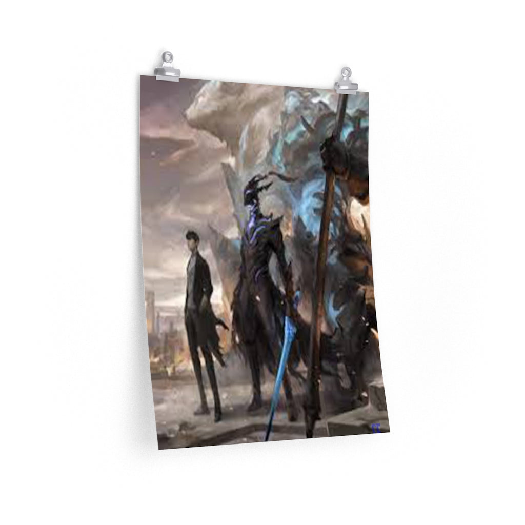 Solo Leveling Sung Shadow Army Posters