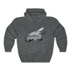 GOT Jon Snow and Wolf Ghost Hoodie